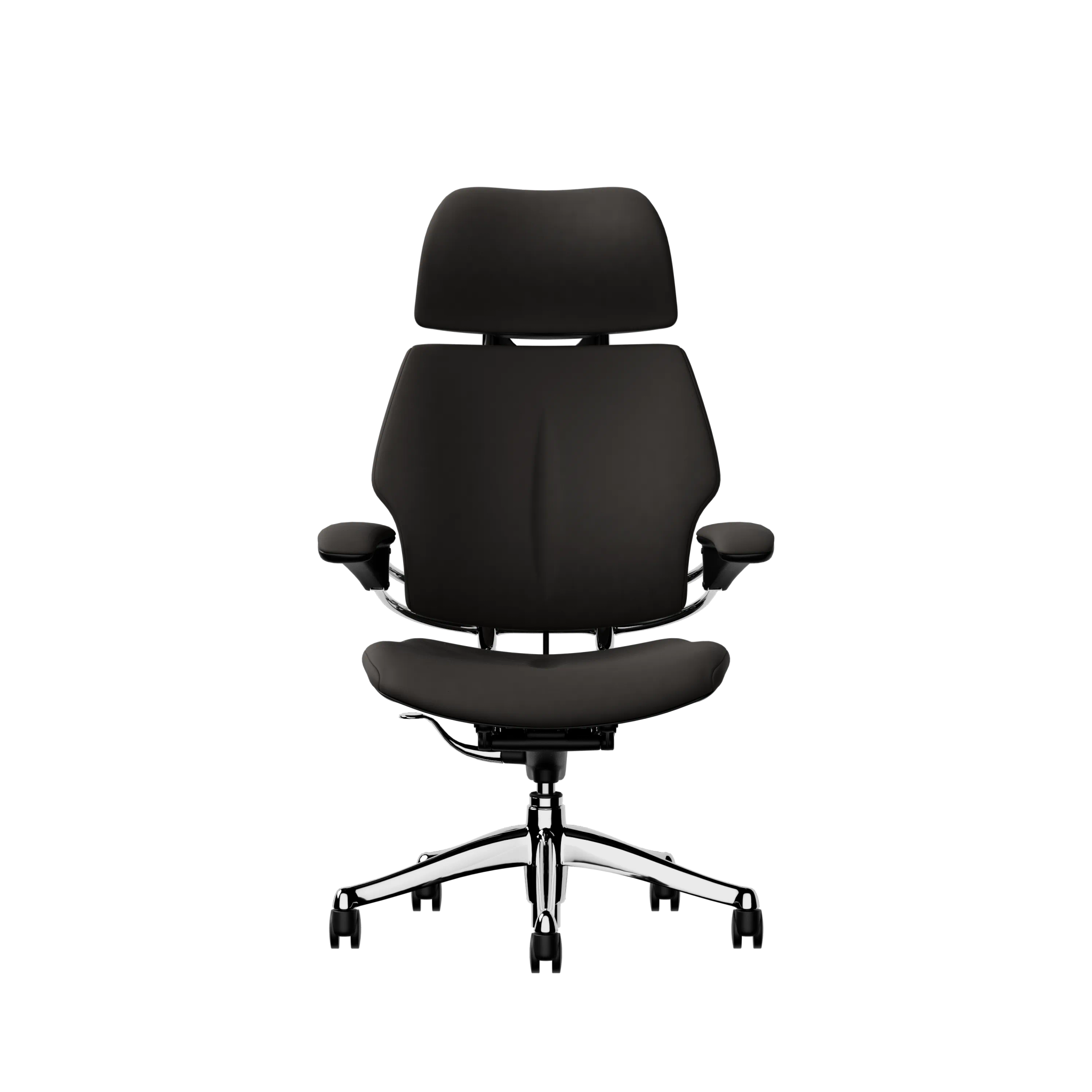 Polished Aluminum / Adjustable Height Duron Arms with Matching Textile / Elmosoft Leather: 99999